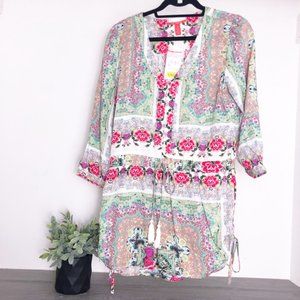 NWT Chelsea & Violet Floral Romper Size M